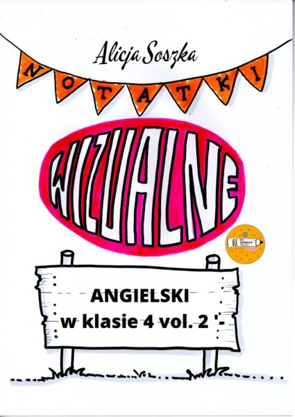🇬🇧 ANGIELSKI klasa 4 vol. 2 – Sketchnotki edukacyjne By Alicja Soszka
