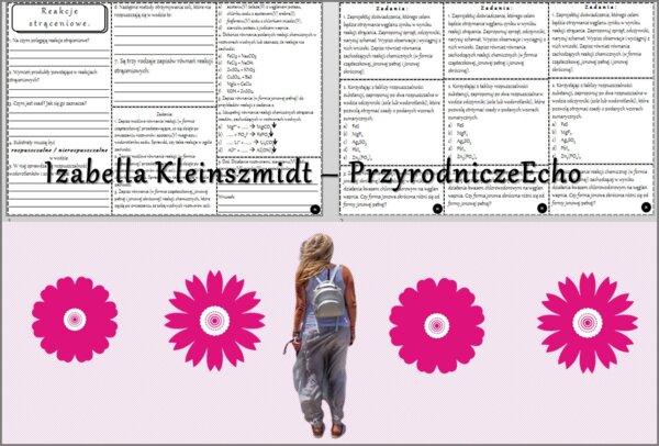 Pomysł na lekcję/karta pracy/stacje zadaniowe/notatki/ materiał do lekcji do tematu „Reakcje strąceniowe” w pdf. W gratisie niekomercyjny scenariusz lekcji/pomysł na lekcję w programie genial.ly do edycji. Na podstawie wydawnictwa MAC. Chemia 8. Dział „S