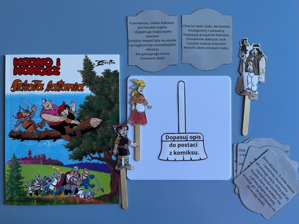 Kajko i Kokosz - dopasowywanka - bohaterowie