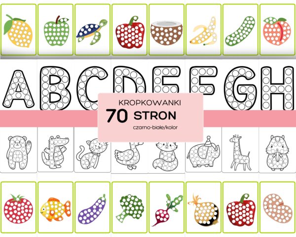 Kropkowanki - 70 stron