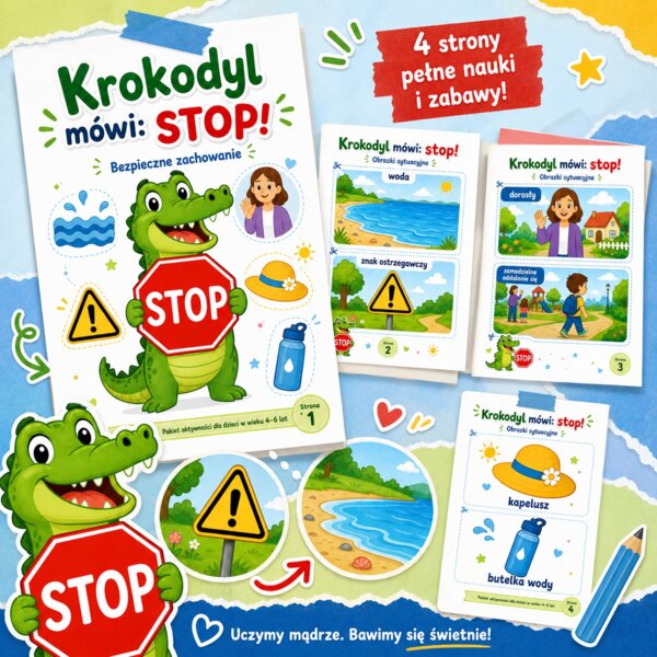 Krokodyl mówi: stop!
