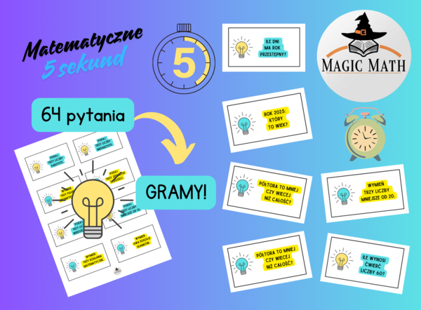 Matematyczne 5 SEKUND gra
