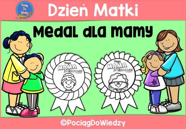 Dzień Matki - Medal dla mamy