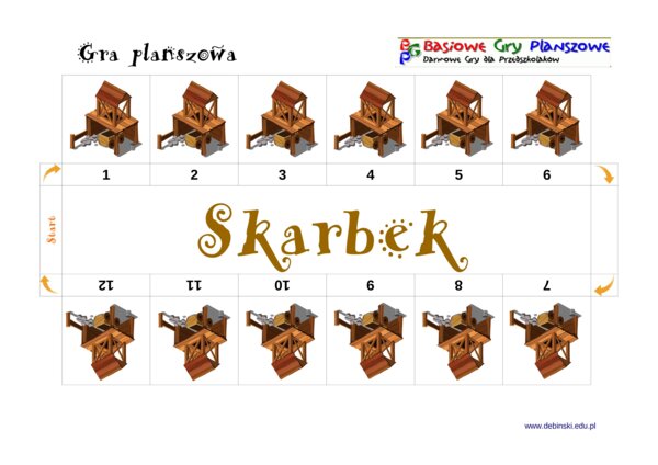 Skarbek – Gra planszowa