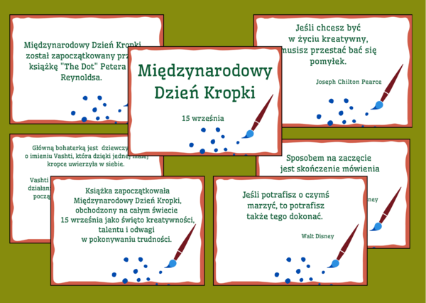 DZIEŃ KROPKI – gazetka – wersja 5