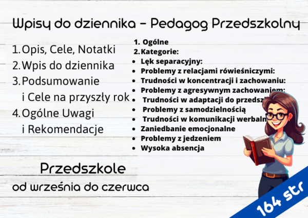 Wpisy do dziennika - Pedagog Przedszkolny -inspiracje, przykłady