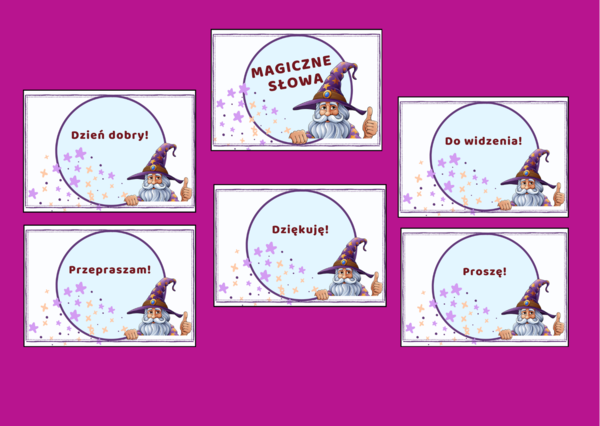 MAGICZNE SŁOWA - gazetka - wersja 3