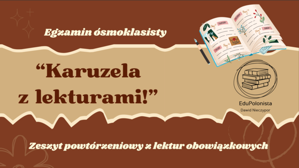Zeszyt powtórzeniowy: "Karuzela z lekturami!"