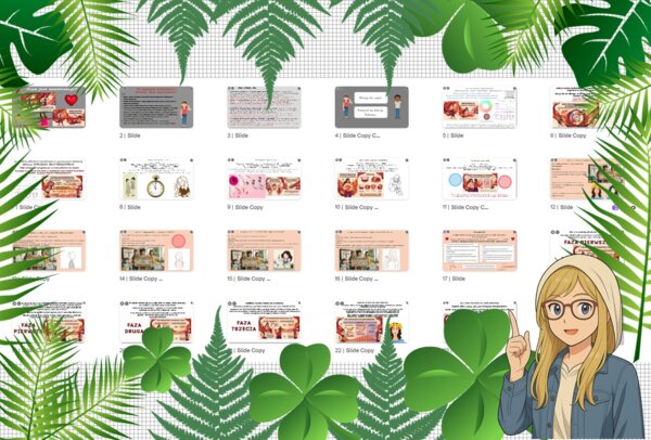 Prezentacja multimedialna w genial.ly „Czym jest menstruacja?”. Edukacja zdrowotna. Klasa 6. Dział „Moja płciowość".