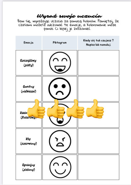 Wyraź swoje uczucia