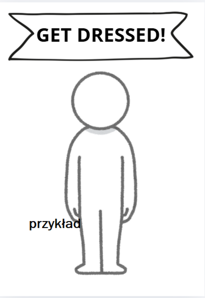 Get dressed! - karta pracy