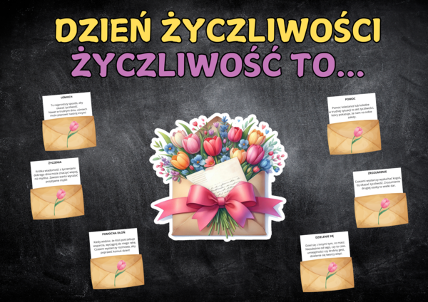 GAZETKA ŻYCZLIWOŚĆ DZIEŃ ŻYCZLIWOŚCI