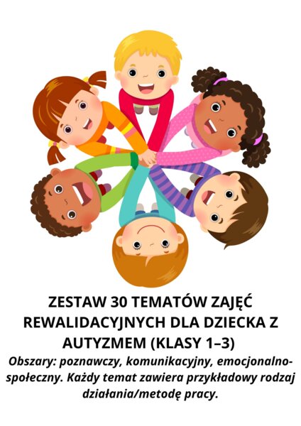 Rewalidacja - zestaw tematów do pracy z dzieckiem z autyzmem (klsy 1-3)