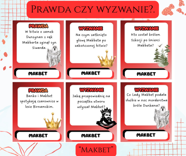 Prawda czy wyzwanie - Makbet