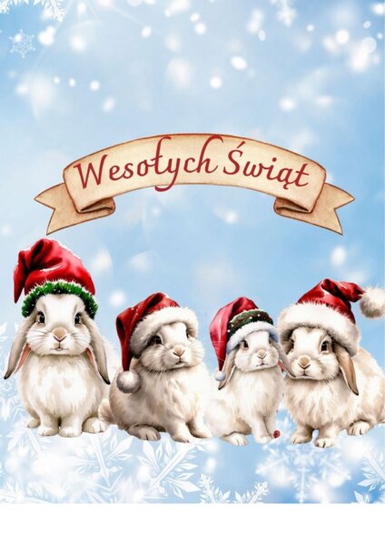 Świąteczna dekoracja na drzwi w rozmiarze XXL