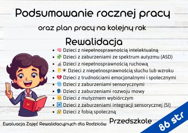 Ewaluacja Rewalidacji - Podsumowanie Rocznej Pracy oraz Plan Pracy na Kolejny Rok