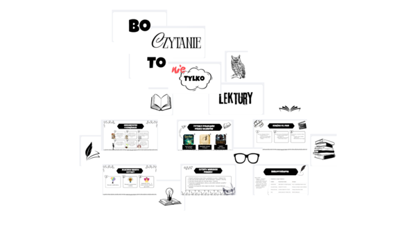 Gazetka szkolne - Bo czytanie to nie tylko lektury + PREZENTACJA na godzinę wychowawczą/edukację zdrowotną