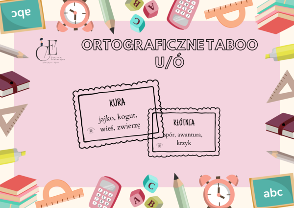 Ortograficzne Taboo- U/Ó
