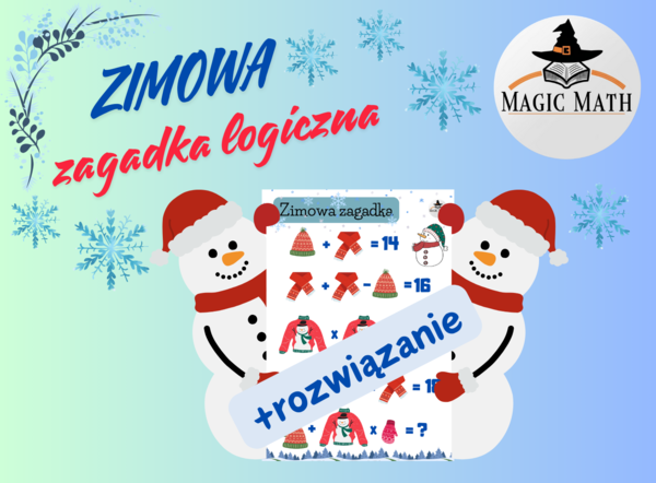 ZIMOWA ZAGADKA LOGICZNA