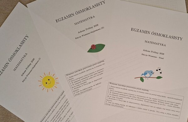 Wiosenno-Majówkowy Pakiet Arkuszy E8 z Matematyki (3 sztuki!)