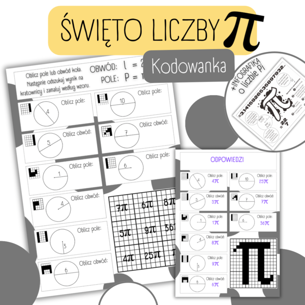 Kodowanka/Bloksy - ŚWIĘTO LICZBY PI