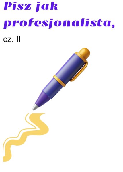 Pisz jak profesjonalista cz. II, poradnik dla maturzysty, błędy z wypracowań, pdf 13 stron