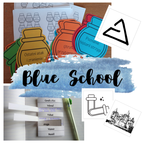 Omawianie lektury "Wiedźmin" - pakiet