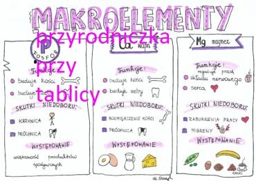 Klasa 7. Biologia. Makroelementy