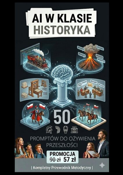 AI w klasie historyka - 50 promptów na grafiki