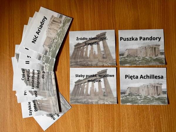 Mitologia - memory - związki frazeologiczne