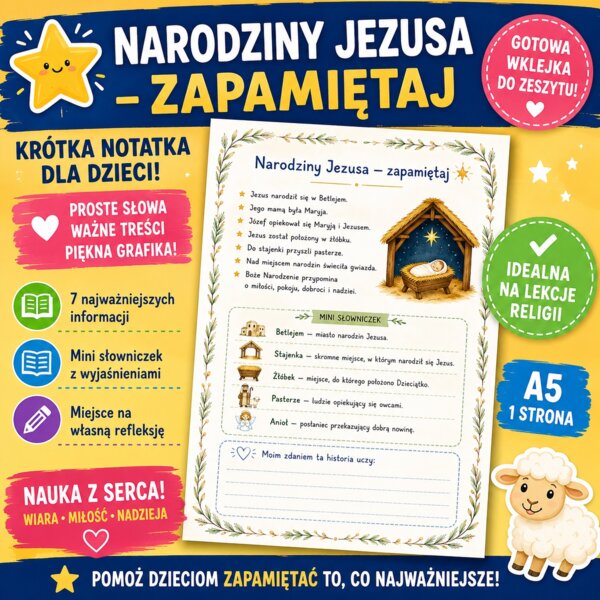 Narodziny Jezusa - najważniejsze informacje