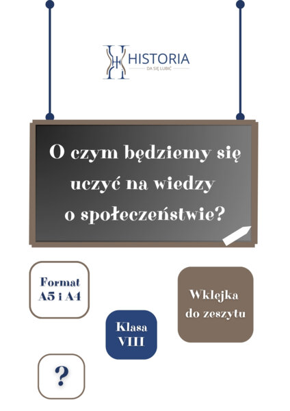 O czym będziemy się uczyć na wiedzy o społeczeństwie?