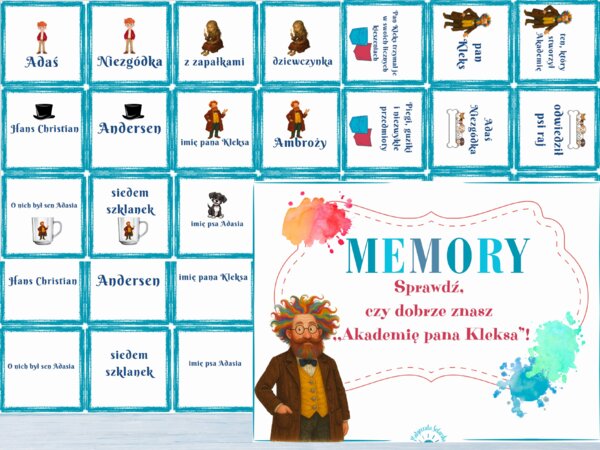 MEMORY- ,,Akademia pana Kleksa"