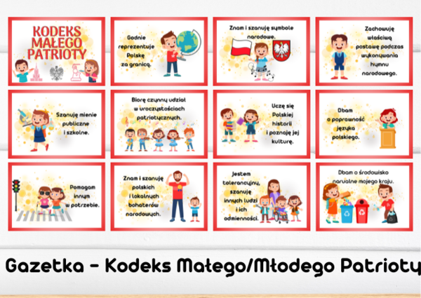 Kodeks Małego\Młodego Patrioty - gazetka