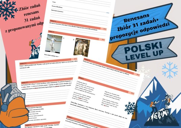 renesans_test 31 zadań+podpunkty+ przykładowe odpowiedzi_Polski Level Up