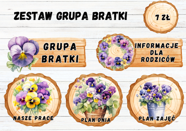 ZESTAW GRUPA BRATKI