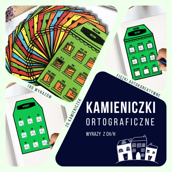 Kamieniczki ortograficzne – pisownia wyrazów z ch/h