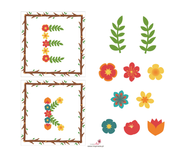 Wiosna. Kwiatowy alfabet