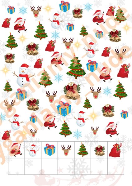 Świąteczna wyszukiwanka Boże Narodzenie