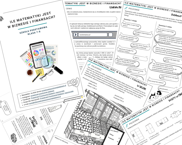 Ile matematyki jest w biznesie i finansach? (klasa 5-8)