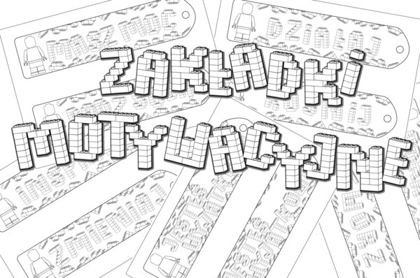 ZAKŁADKI MOTYWACYJNE do pokolorowania