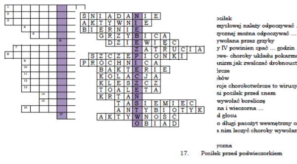 Logogryf - wprowadzenie do tematu z przyrody Jak postępować w niebezpiecznych sytuacjach
