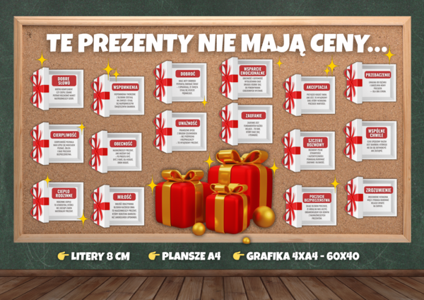 TE PREZENTY NIE MAJĄ CENY... BEZCENNE PREZENTY - gazetka edukacyjna