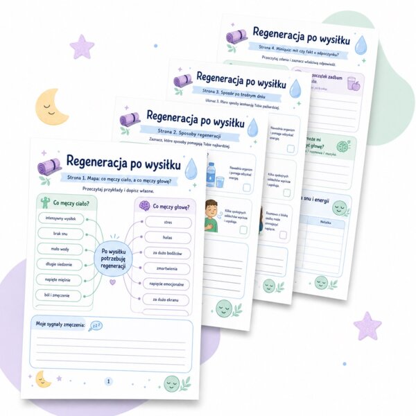 Regeneracja po wysiłku. Edukacja zdrowotna