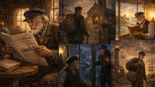 Latarnik bez nudy – analiza lektury przez obrazy