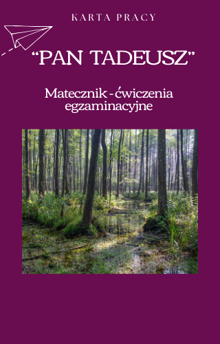 "Pan Tadeusz". Fragment ks. IV. Matecznik – Czytanie ze zrozumieniem - zestaw zadań dla uczniów klas 7–8