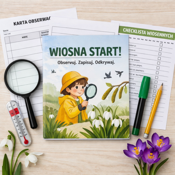 Wiosna Start! Mini‑podręcznik obserwacji przyrody na marzec