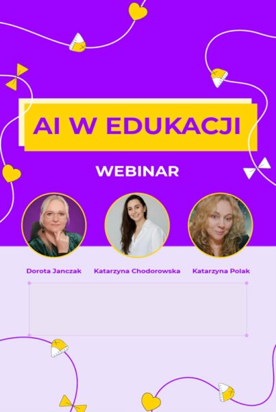 Webinar: AI w edukacji.  Nauczanie, bezpieczeństwo i dobrostan uczniów