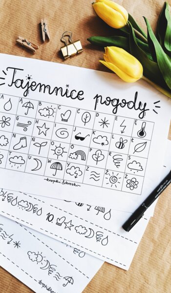 "TAJEMNICE POGODY" - zaszyfrowane hasła