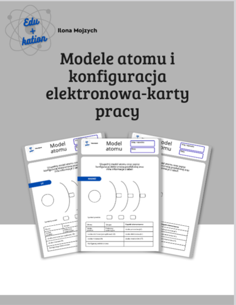 Modele atomu, konfiguacja elektronowa